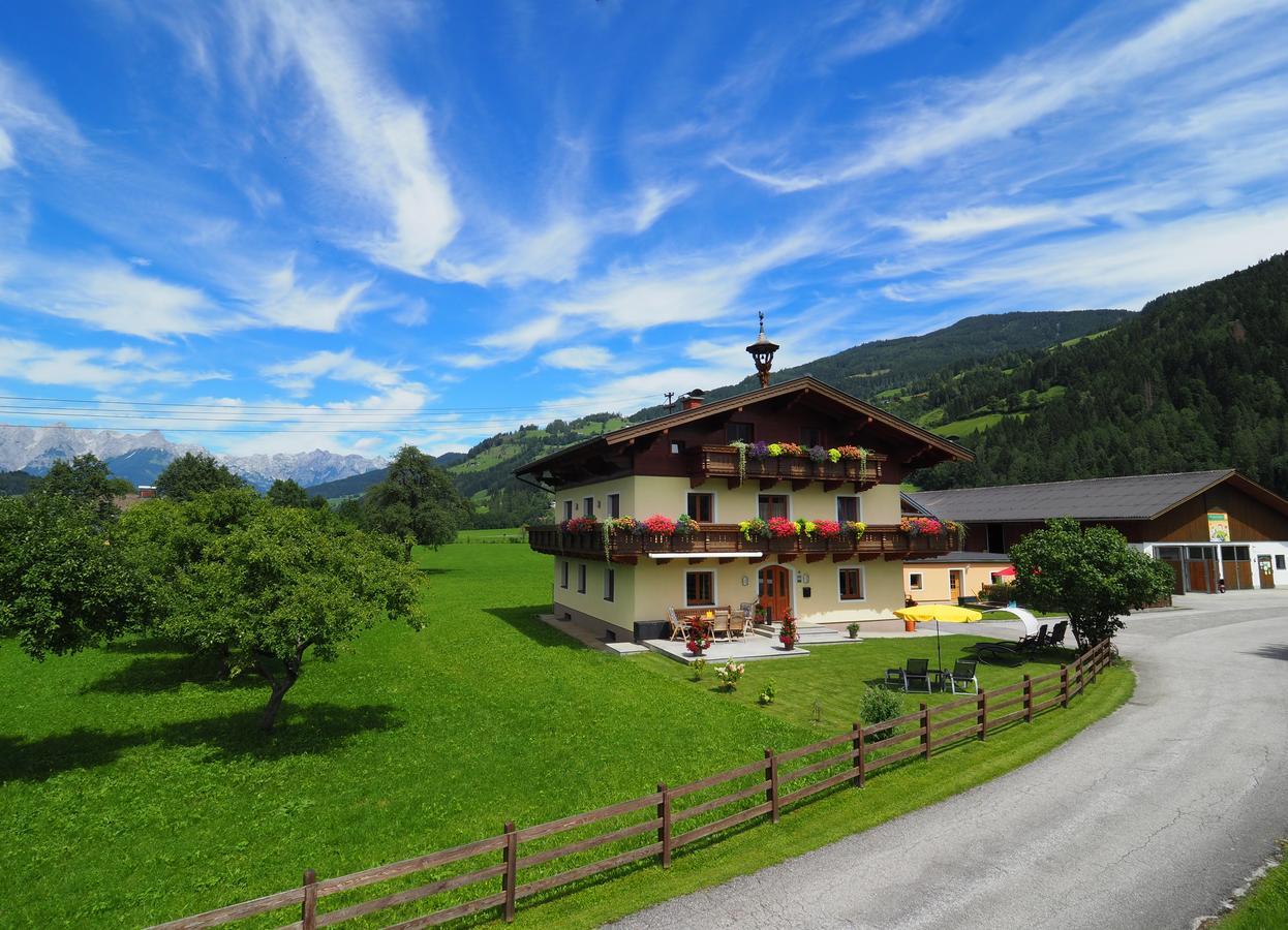 Bio-Bauernhof Reiterhof Villa Sankt Johann im Pongau Bagian luar foto
